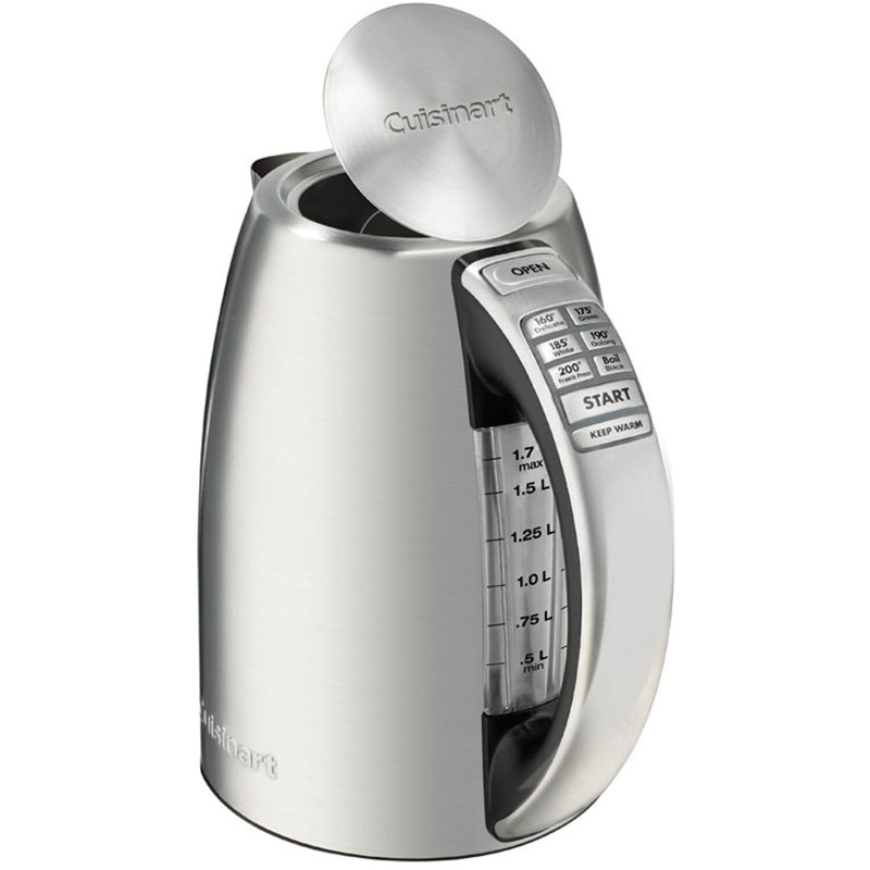 Cuisinart PerfecTemp Cordless Electric Kettle & Reviews Wayfair